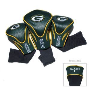 Green Bay Packers 3 Pack Contour Fit Headcover